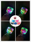 4pcs Transparent LED  Skateboard Wheels Light 60 X 45mm - Dream Morocco