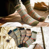 Winter Thick Warm Stripe Wool Socks - Dream Morocco